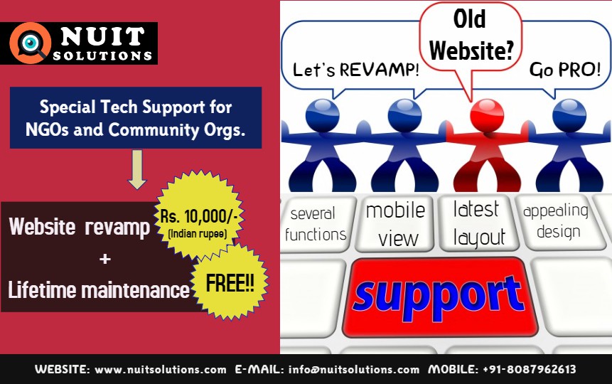 NGO WEBSITE REVAMP