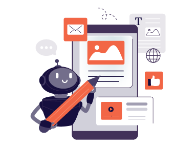 The Efficiency and Reach of AI-Generated Content